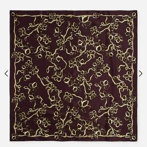 Madewell square silk scarf